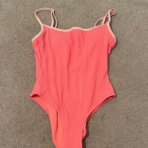 Pink One-Piece Swimsuit